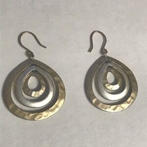 Vintage KCR silver earrings
